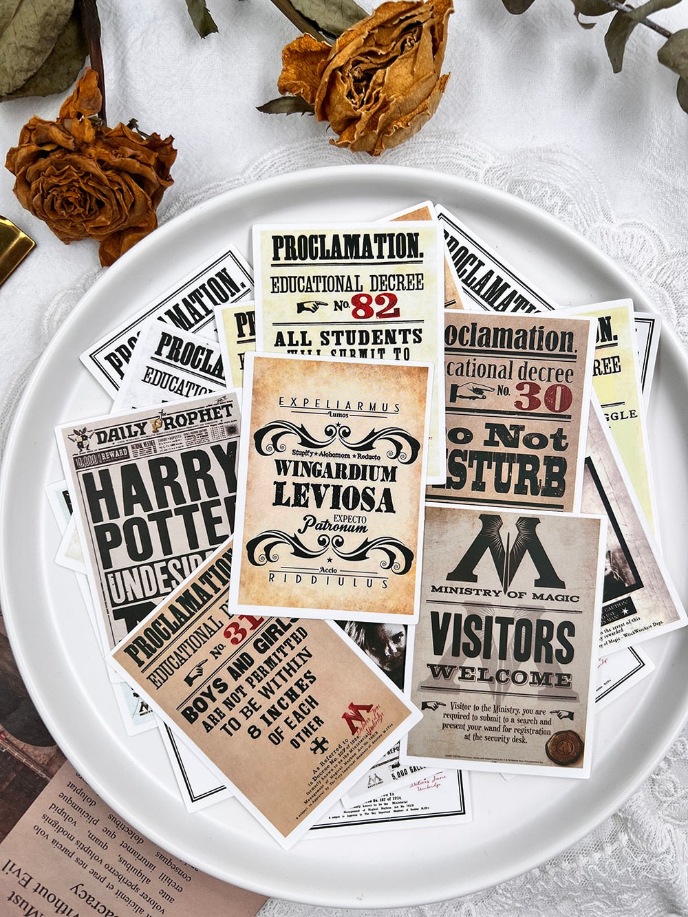 Daily Prophet Square Stickers