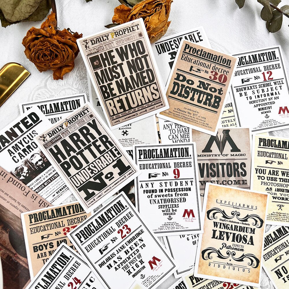 Daily Prophet Square Stickers