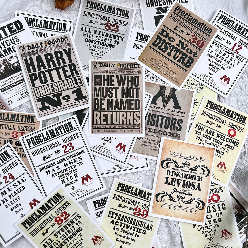 Daily Prophet Square Stickers