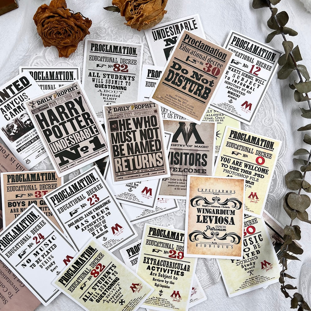 Daily Prophet Square Stickers
