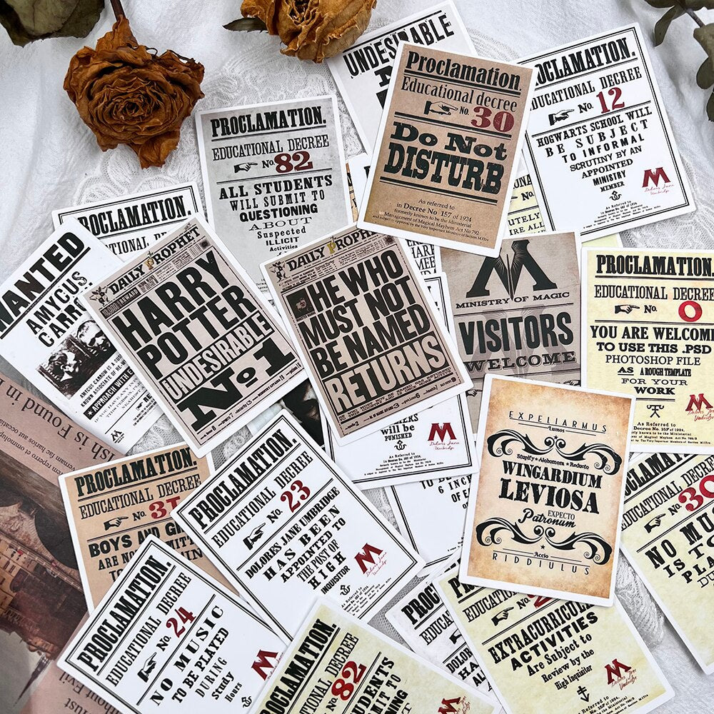 Daily Prophet Square Stickers