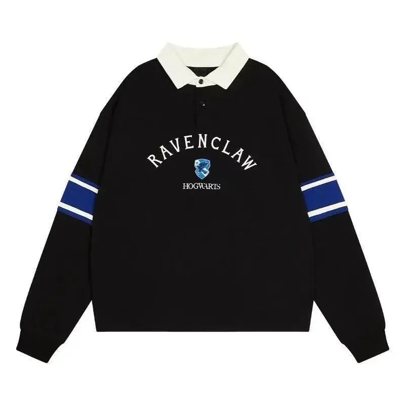 Hogwarts House Retro Long Sleeve Shirts