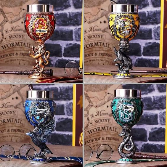Harry Potter Goblets of Hogwarts Houses