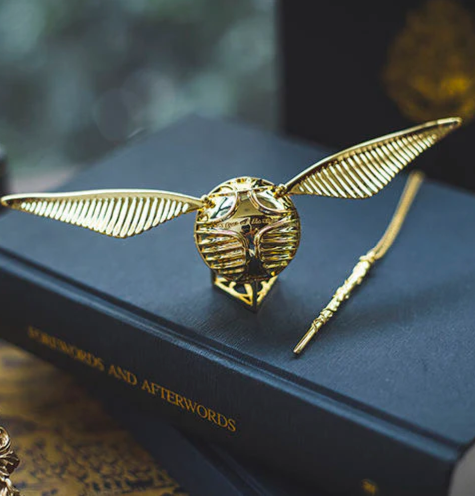 Golden Snitch Ring Box