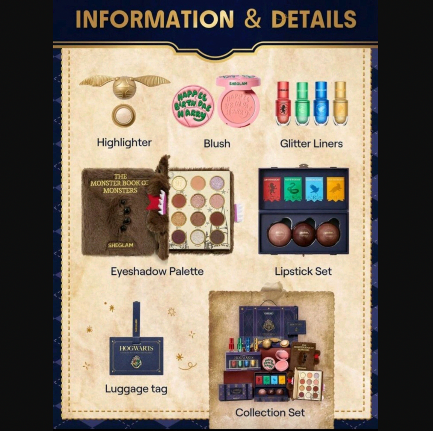 Harry Potter Makeup Set