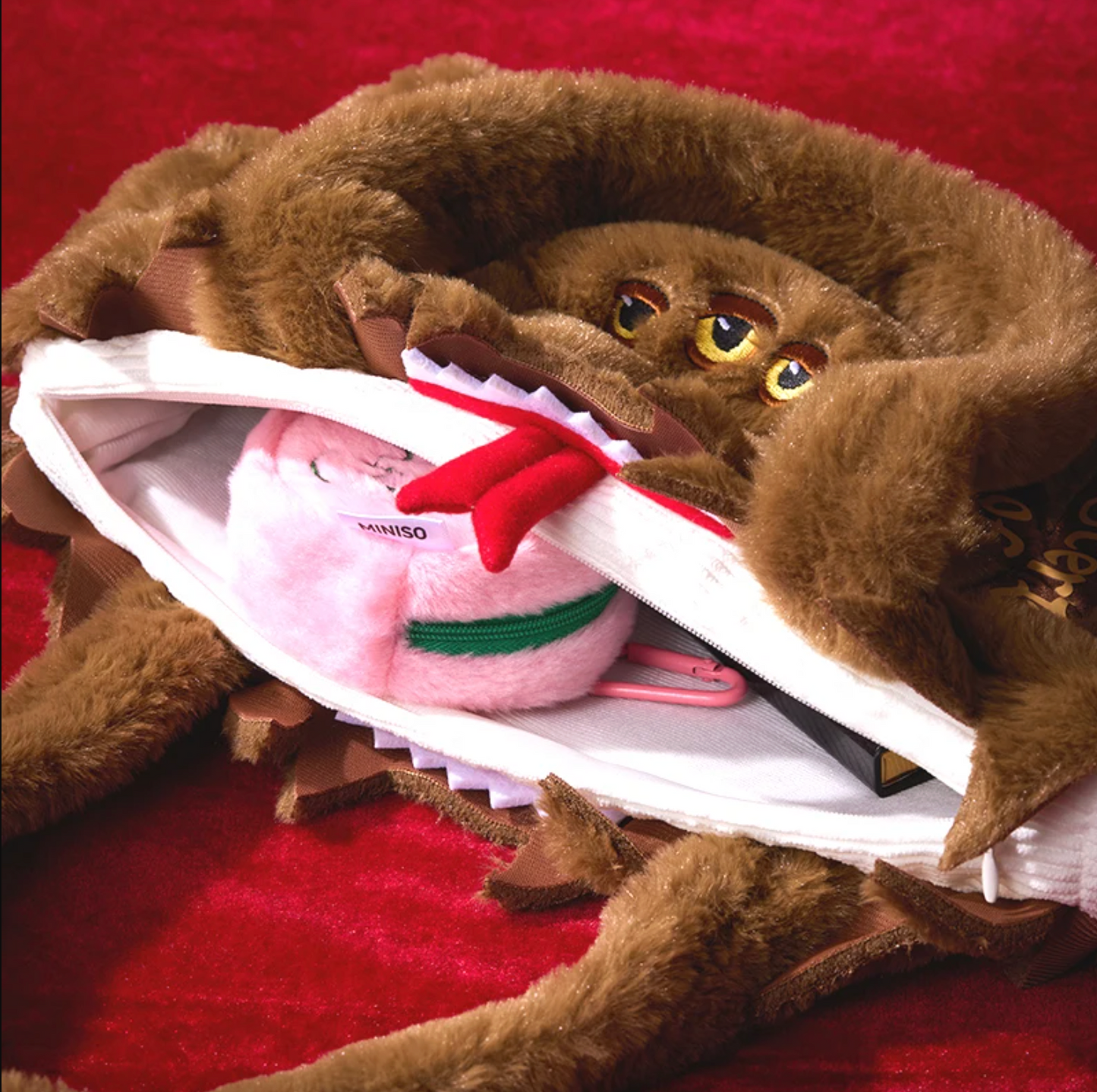The Monster Book of Monsters Plush Bag