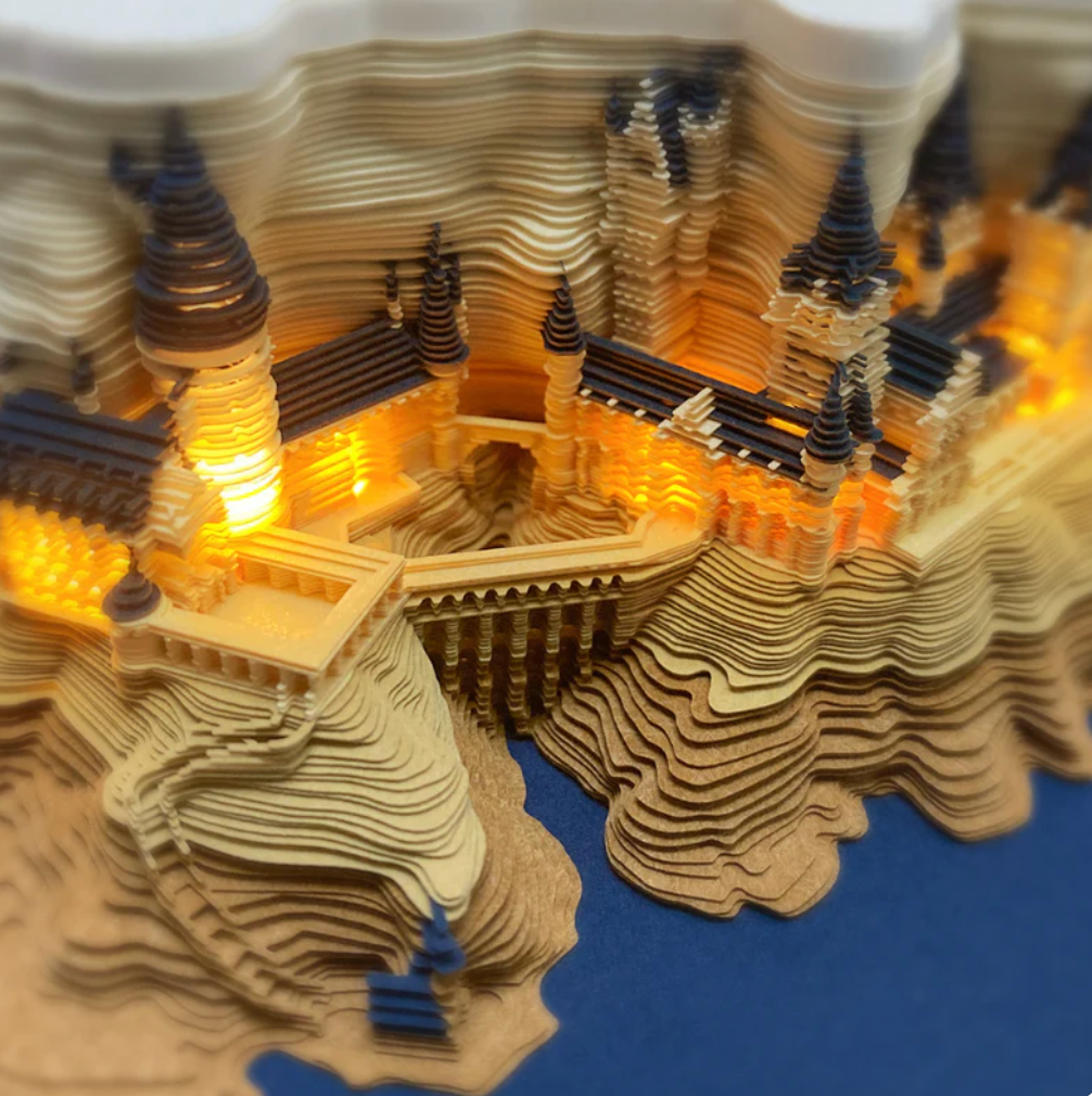 Hogwarts Castle 3D Calendar