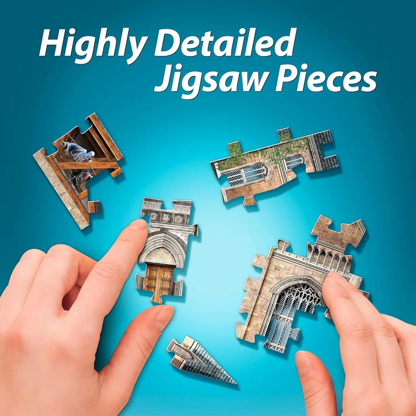 Hogwarts Castle 3D Jigsaw Puzzle (875 Pieces)
