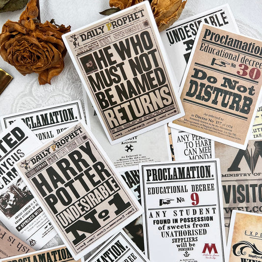 Daily Prophet Square Stickers