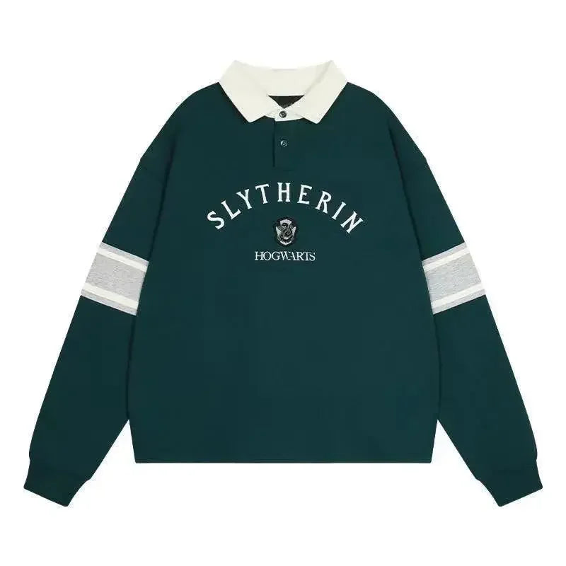 Hogwarts House Retro Long Sleeve Shirts