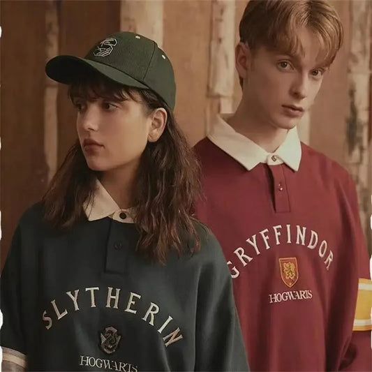 Hogwarts House Retro Long Sleeve Shirts