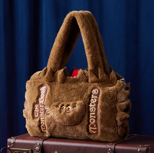The Monster Book of Monsters Plush Bag