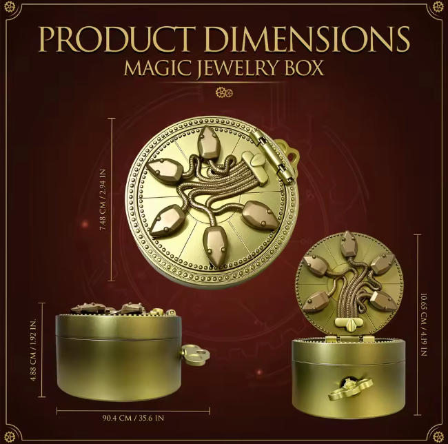 Chamber of Secrets Mechanical Ring Box