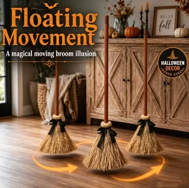 Floating Broomstick