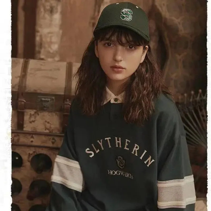 Hogwarts House Retro Long Sleeve Shirts